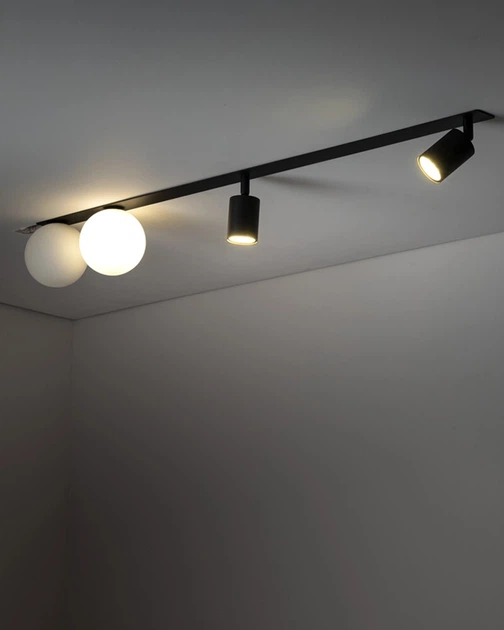 Светильник поворотный, спот TK Lighting 10929 Vox GU10+G9 4x10W+8W IP20 черный - изображение 2