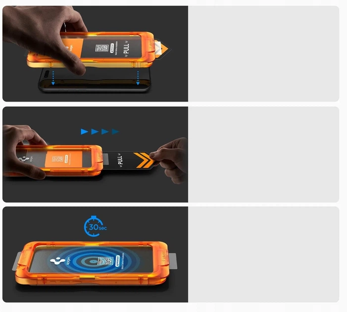 Захисне скло Spigen ALM Glas.Tr Slim 3-PACK для Apple iPhone 17 Pro Clear (8800283312355) - зображення 7