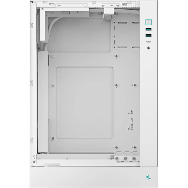Корпус Deepcool CH170 PLUS без БЖ White (R-CH170-WHNGM0-G) - изображение 8