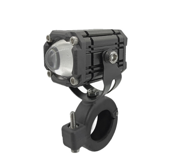 Додаткові LED фари для мотоцикла / скутера / авто — Mini Lens Double Color (з ефектом Demon Eye) (15W, 12-80V, IP67) - Фото 2 Додаткові LED фари для мотоцикла / скутера / авто — Mini Lens Double Color (з ефектом Demon Eye) (15W, 12-80V, IP67) - зображення 2