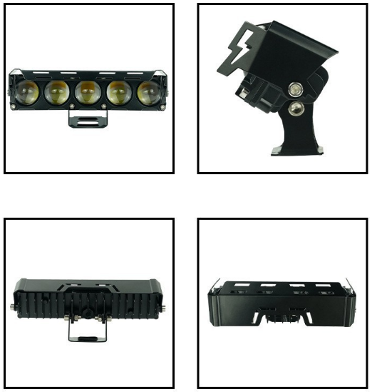 Светодиодная LED-фара (прожектор) 75W: Белый + Желтый свет (Dual Color) - Фото 5 Светодиодная LED-фара (прожектор) 75W: Белый + Желтый свет (Dual Color) - изображение 5