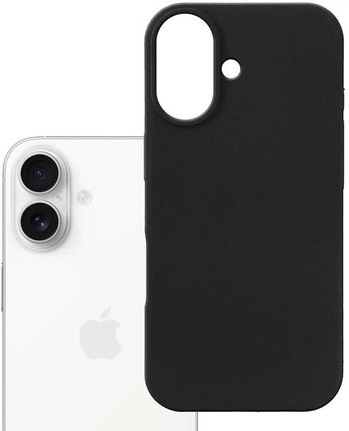 Панель 3MK Hardy MagSilicone для Apple iPhone 17 Black (5903108664325) - зображення 3