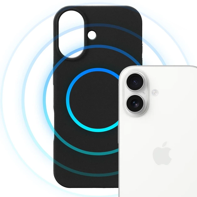 Панель 3MK Hardy MagSilicone для Apple iPhone 17 Black (5903108664325) - зображення 6