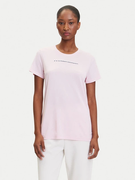 Спортивная футболка для фитнеса женская Under Armour Ua Tech Pth Graphic Ssc 1389726-647 S Розовая (197779650144) - Фото 3 Спортивная футболка для фитнеса женская Under Armour Ua Tech Pth Graphic Ssc 1389726-647 S Розовая (197779650144) - изображение 3