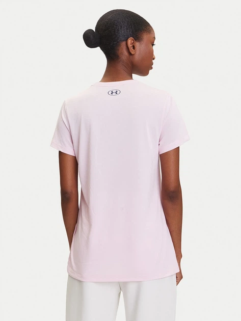 Спортивная футболка для фитнеса женская Under Armour Ua Tech Pth Graphic Ssc 1389726-647 S Розовая (197779650144) - Фото 4 Спортивная футболка для фитнеса женская Under Armour Ua Tech Pth Graphic Ssc 1389726-647 S Розовая (197779650144) - изображение 4