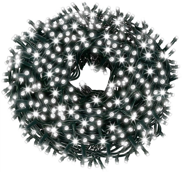 Гирлянда новогодняя Springos Flash 1000 LED 50 м (5907719464619) - Фото 3 Гирлянда новогодняя Springos Flash 1000 LED 50 м (5907719464619) - изображение 3