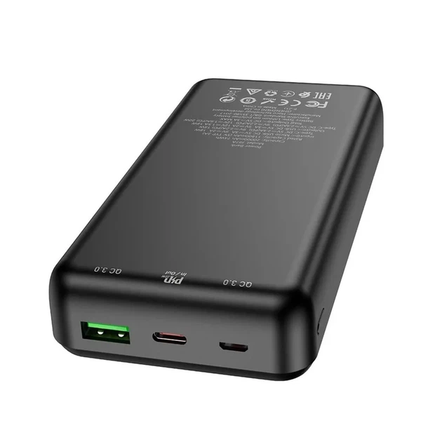 Павербанк Hoco J87A 20000mAh PD20W+QC3.0, 20W, внешний аккумулятор, батарея, УМБ, power bank - Фото 2 Павербанк Hoco J87A 20000mAh PD20W+QC3.0, 20W, внешний аккумулятор, батарея, УМБ, power bank - изображение 2