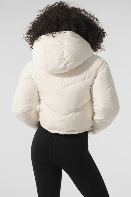 Жіноча куртка Alo Yoga Glacier PufferWhite XS (W4609R) - изображение 3