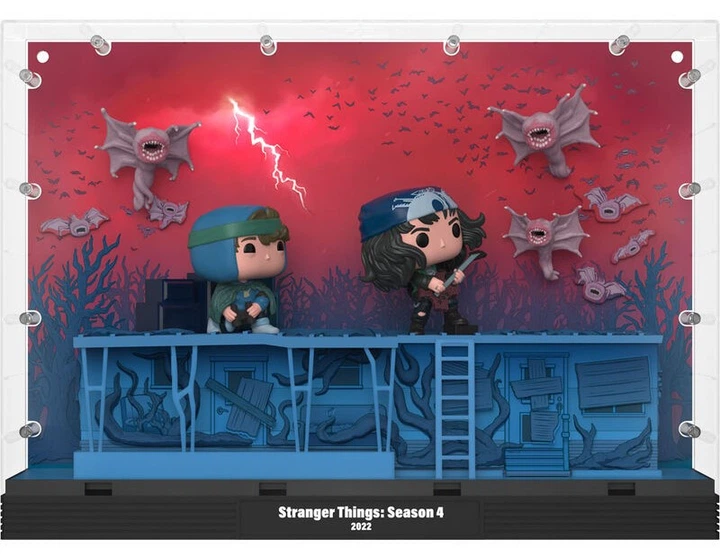 Zestaw figurek Funko Pop! Moments Deluxe Stranger Things Phase Three (889698702577) (955555915720906) - Outlet - obraz 2