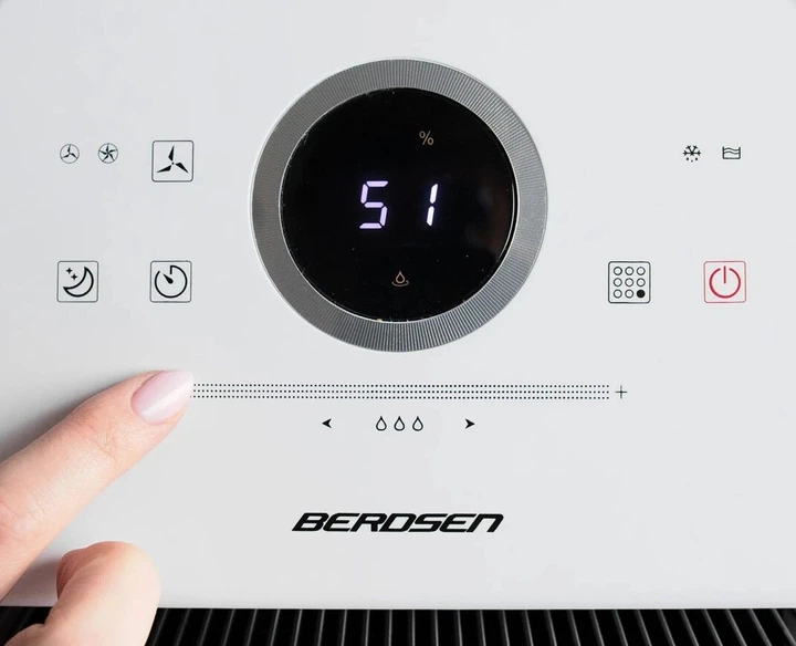 Осушувач повітря Berdsen BD-521 Білий (955555914041569) - Уцінка - зображення 5