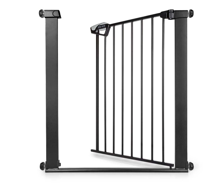Bramka zabezpieczająca Milly Mally Barierka na schody Guardy 83 Black (5907090700757) (955555915746547) - Outlet - obraz 2