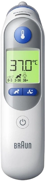 Інфрачервоний термометр Braun Thermoscan7+ IRT6525 (IRT6525WE) (955555909905596) - Уцінка - зображення 2