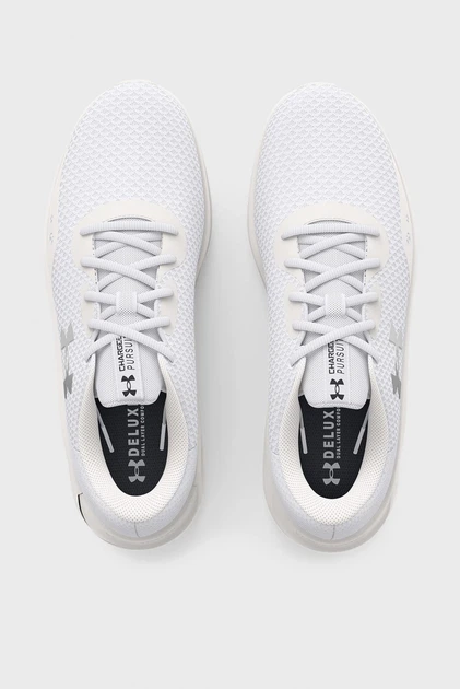 Кроссовки мужские Under Armour Ua Charged Pursuit 45.5 Белый 3024878-101 - Фото 2 Кроссовки мужские Under Armour Ua Charged Pursuit 45.5 Белый 3024878-101 - изображение 2