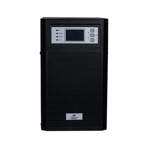 Источник бесперебойного питания Kraft KRF-T2000VA/2KW(LCD)Ex Pro Online UPS под внешний аккумулятор (42-00018) - изображение 3