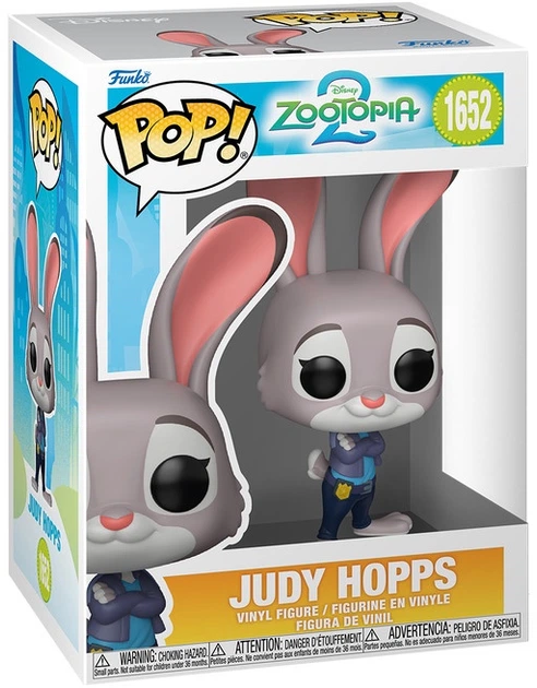 Figurka Funko POP! Disney Zootopia Judy Hopps 10 cm FNK86634 (889698866347) - obraz 2