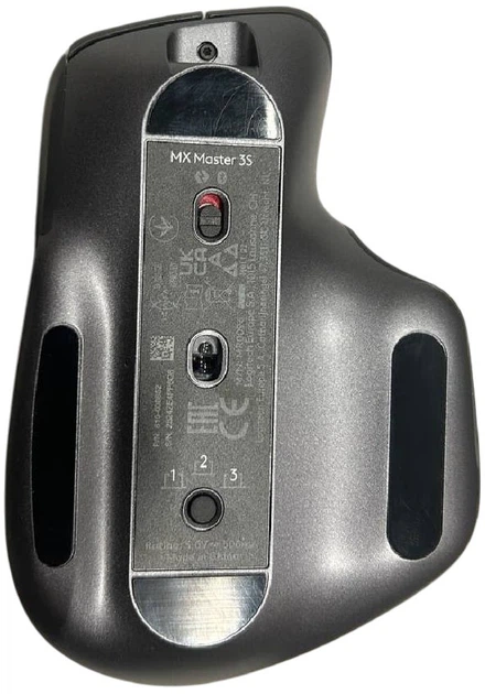 Миша Logitech MX Master 3S Performance Wireless Mouse Bluetooth Graphite (910-006559) (2524ZE4PP8Q9) - Уцінка - зображення 2