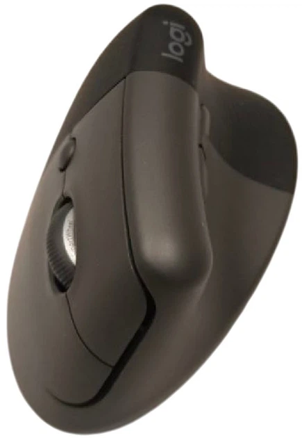 Mysz Logitech Lift for Vertical Business Wireless/Bluetooth Graphite (910-006494) (2517LV24HJX9) - Outlet - obraz 3