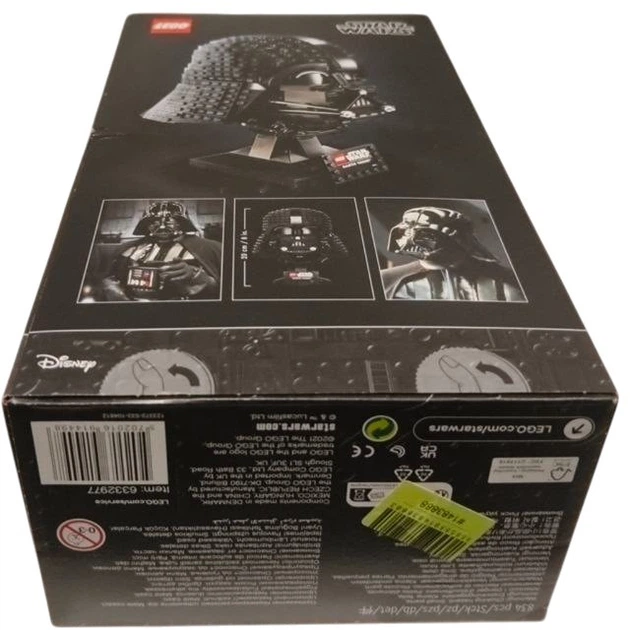 Zestaw klocków LEGO Star Wars Hełm Dartha Vadera 834 elementy (75304) (955555914838683) - Outlet - obraz 8