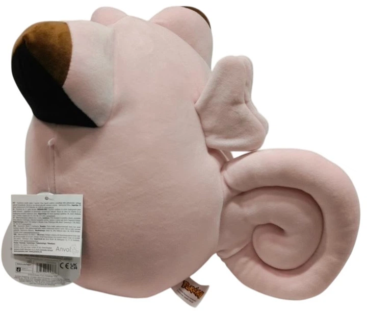 Maskotka Squishmallows Pokemon Clefairy 25 cm (196566195387) (955555915536633) - Outlet - obraz 4