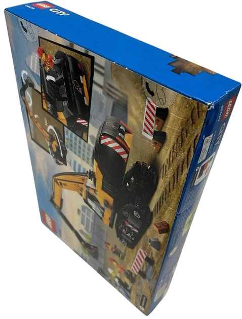 Zestaw klocków LEGO City Żółta koparka 633 elementy (60420) (955555913119770) - Outlet - obraz 2