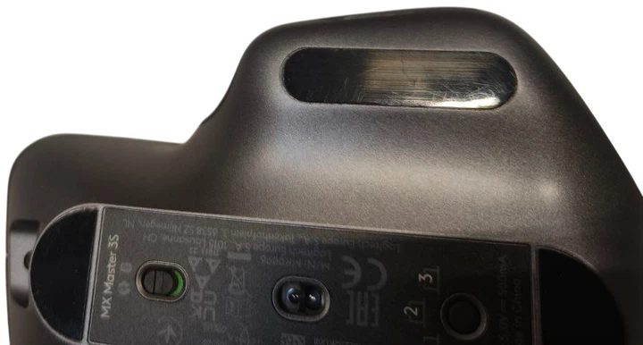 Миша Logitech MX Master 3S Performance Wireless Mouse Bluetooth Graphite (910-006559) (2415LZ53ZQ39) - Уцінка - зображення 2