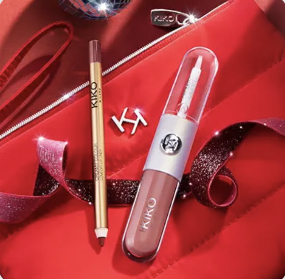 Подарунковий набір для губ KIKO Milano Snow-Kissed Holiday My Perfect Combo Lips Gift Set (02 Mauve Buddies) - Фото 4 Подарунковий набір для губ KIKO Milano Snow-Kissed Holiday My Perfect Combo Lips Gift Set (02 Mauve Buddies) - зображення 4