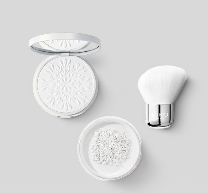 Пудра для лица двойная KIKO Milano Snow-Kissed Holiday My Setting Duo Face Powder - Фото 4 Пудра для лица двойная KIKO Milano Snow-Kissed Holiday My Setting Duo Face Powder - изображение 4