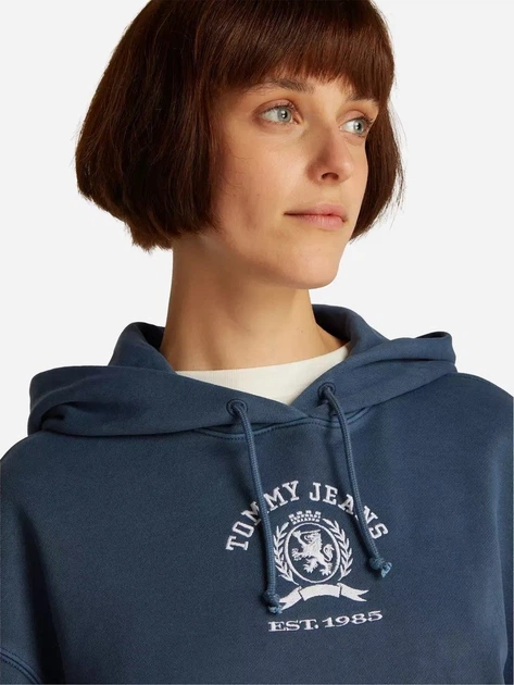 Худи женское Tommy Hilfiger 790449793 L Синее (1159852312) - изображение 4