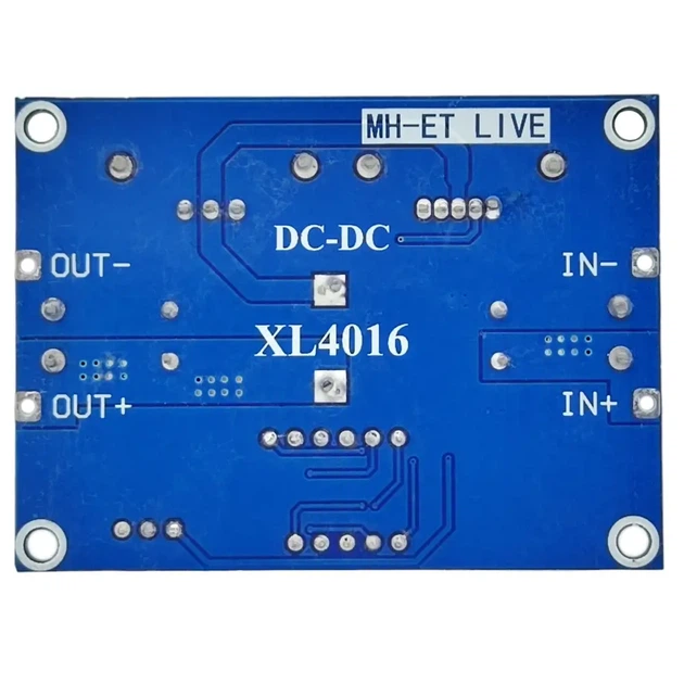 Знижувальний DC-DC перетворювач на XL4016E1 з регулятором та вольтметром Uin 4-40V, Uout 1.25-36V, 8A, 180KHz - зображення 3