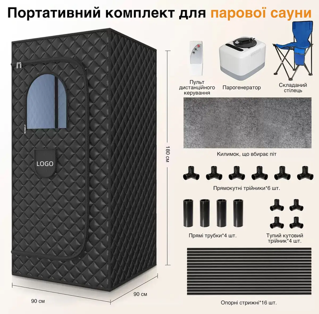 Каркасная паровая сауна Moltis Relax для дома MRAT-10184 10045 - изображение 2