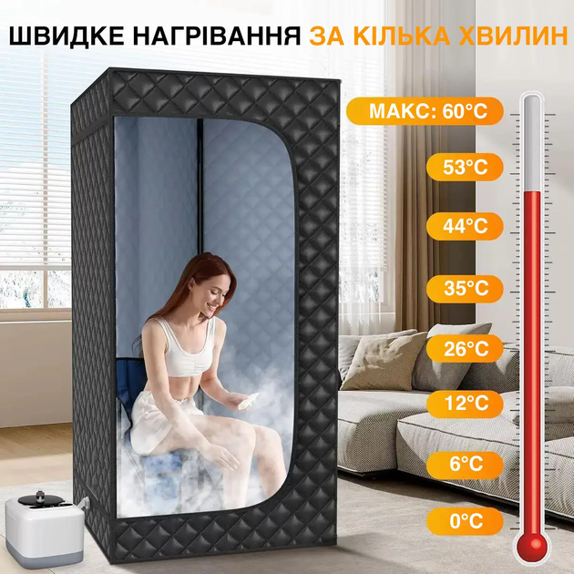 Каркасная паровая сауна Moltis Relax для дома MRAT-10184 10045 - изображение 10
