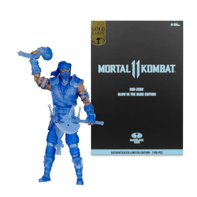 Фігурка McFarlane Mortal Kombat 11 Sub Zero Gold Label Сабзіро
