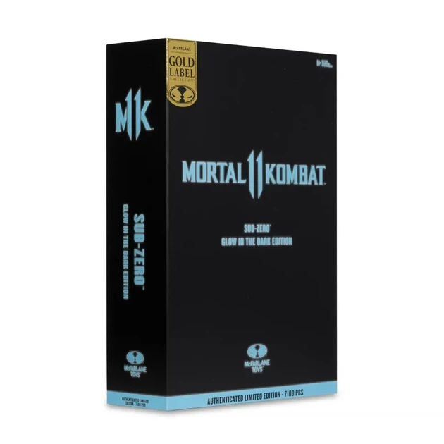 Фігурка McFarlane Mortal Kombat 11 Sub Zero Gold Label Сабзіро