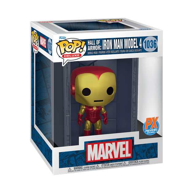 Фігурка Funko Marvel Iron Man Hall of Armor Model 4 фанко Залізна людина PX Exclusive 1036 - изображение 2