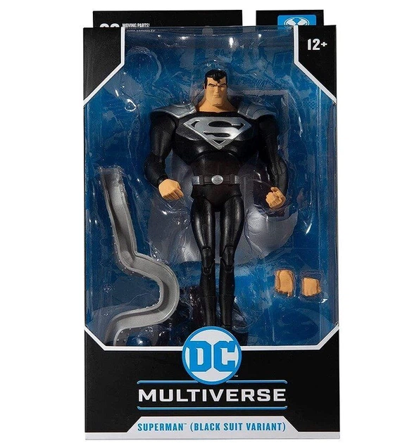 Фігурка McFarlane DC Multiverse Animated Superman (Black Suit) Супермен 18 див. - зображення 2