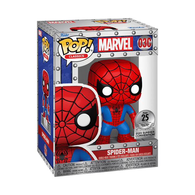 Набір Funko Marvel SpiderMan 25th Anniversary Людина павук фанко Limited Edition метал.бокс - Фото 4 Набір Funko Marvel SpiderMan 25th Anniversary Людина павук фанко Limited Edition метал.бокс - изображение 4