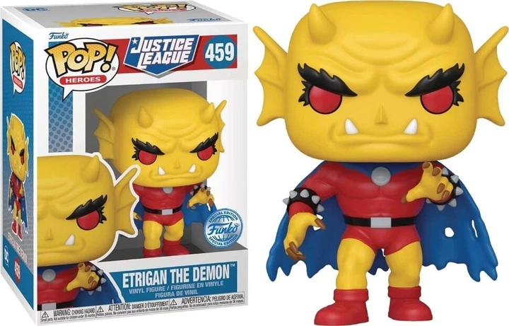 Фігурка Funko DC Justice League Etrigan The Demon фанко Демон Етріган Exclusive 459 - Фото 1 Фігурка Funko DC Justice League Etrigan The Demon фанко Демон Етріган Exclusive 459 - изображение 1