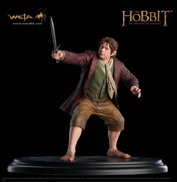 Статуетка Weta Collectibles The Hobbit Bilbo Baggins Statue Хобіт Більбо Бегінс - Фото 5 Статуетка Weta Collectibles The Hobbit Bilbo Baggins Statue Хобіт Більбо Бегінс - зображення 5