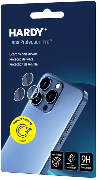 Захисне скло 3MK Hardy Lens Protection Pro do Apple iPhone  17 Black (5903108664189) - зображення 9