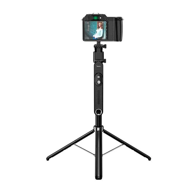 Селфі-монопод HOCO K32 Soporte smart live broadcast holder Black (6942007666824) - зображення 4