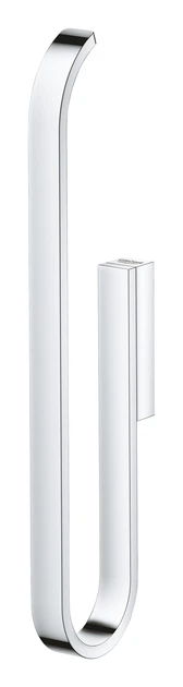 Держатель для туалетной бумаги Grohe металл 240 мм хромированная сталь (608046) - изображение 3