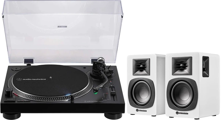 Програвач вінілових дисків Audio-Technica AT-LP120XBT-USB + Акустичні колонки Audio-Technica AT-SP3X - Фото 1 Програвач вінілових дисків Audio-Technica AT-LP120XBT-USB + Акустичні колонки Audio-Technica AT-SP3X - зображення 1