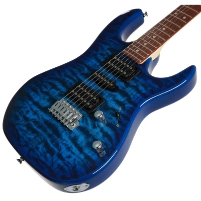 Електрогітара Ibanez GRX70QA TBB (224094) - Фото 3 Електрогітара Ibanez GRX70QA TBB (224094) - зображення 3