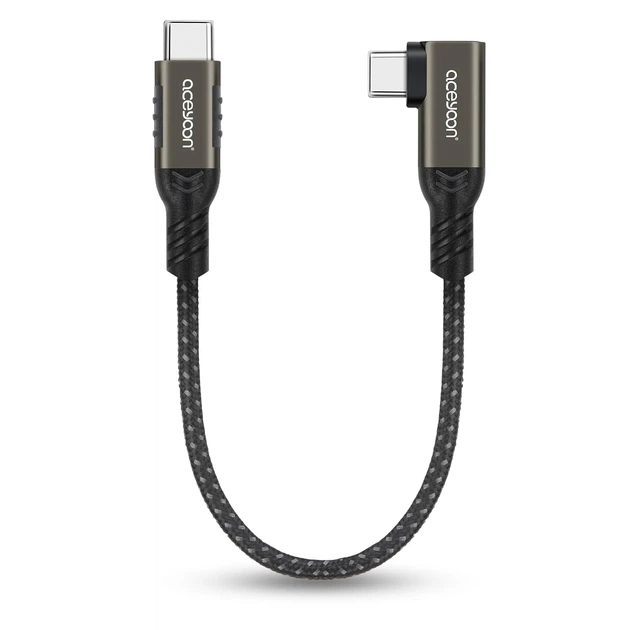 Кабель aceyoon 240 Вт USB C (Комплект 2шт) - Фото 1 Кабель aceyoon 240 Вт USB C (Комплект 2шт) - изображение 1
