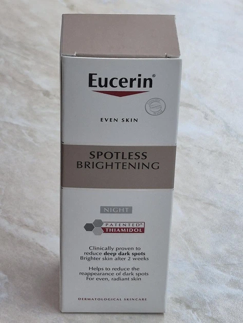 Ночной крем против пигментации кожи лица Eucerin Spotless Brightening Night 50 ml. - Фото 4 Ночной крем против пигментации кожи лица Eucerin Spotless Brightening Night 50 ml. - изображение 4
