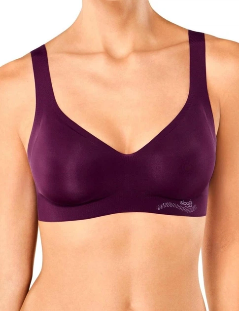 Бюстгальтер sloggi Zero Feel Bralette раз-р.S баклажан - Фото 1 Бюстгальтер sloggi Zero Feel Bralette раз-р.S баклажан - изображение 1