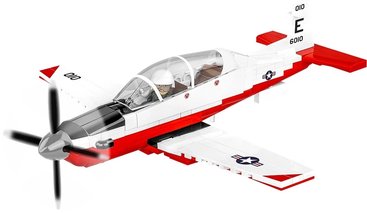 Klocki konstrukcyjne Cobi Beechcraft T-6 Texan II 197 szt (COBI-26625) (5902251266257) - obraz 2