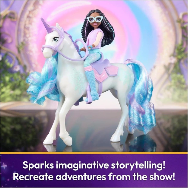 Лялька Unicorn Academy, Layla & Glacier Академія Єдинорогів, Лейла та Глейшер - Фото 5 Лялька Unicorn Academy, Layla & Glacier Академія Єдинорогів, Лейла та Глейшер - зображення 5