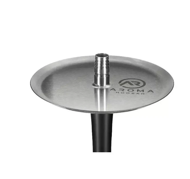 Кальян Aroma Hookah X-Ray Black 57 см Арома Хука Х Рэй нержавеющая сталь диффузор стеклянная колба на уплотнителе - изображение 4
