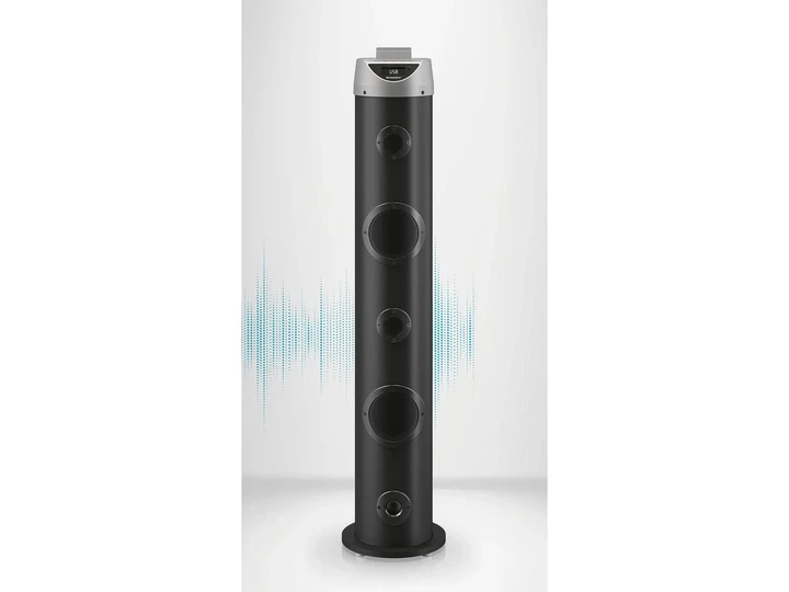 Акустична система SilverCrest SSTB 30 A1 Bluetooth звукова башта 30 Вт - зображення 6